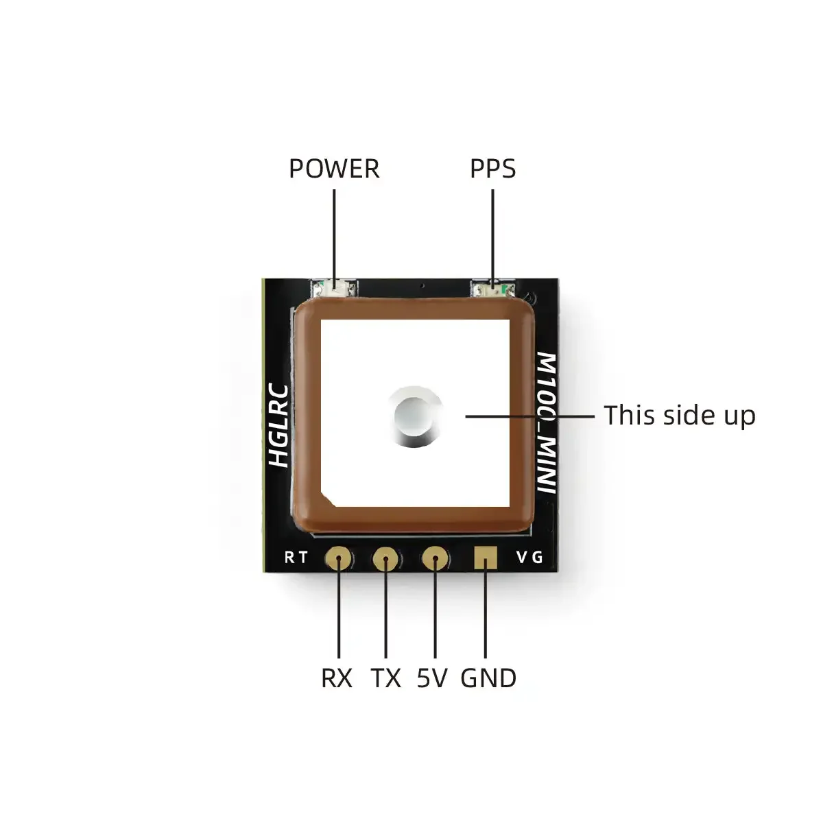 HGLRC M100 Mini GPS Module M10 - đánh giá và giá Drone Kit Racing